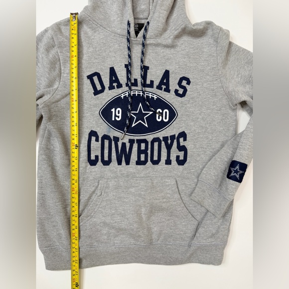 NFL Dallas Cowboys Gray Hoodie Women’s Pro Game Day Gear Football Sports Team 26 - Picture 12 of 17